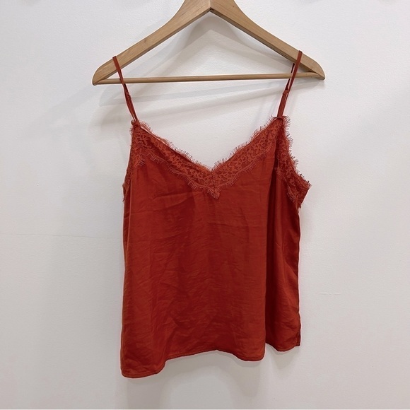 𝅺RED lace BP. Camisole - Picture 1 of 5